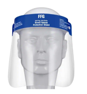 Industrial Face Shield | Ratchet Headgear with 1.5–2.0 mm Polycarbonate/Acetate Visor | Anti‑Splash, Impact Protection | Fits Over Goggles & Masks